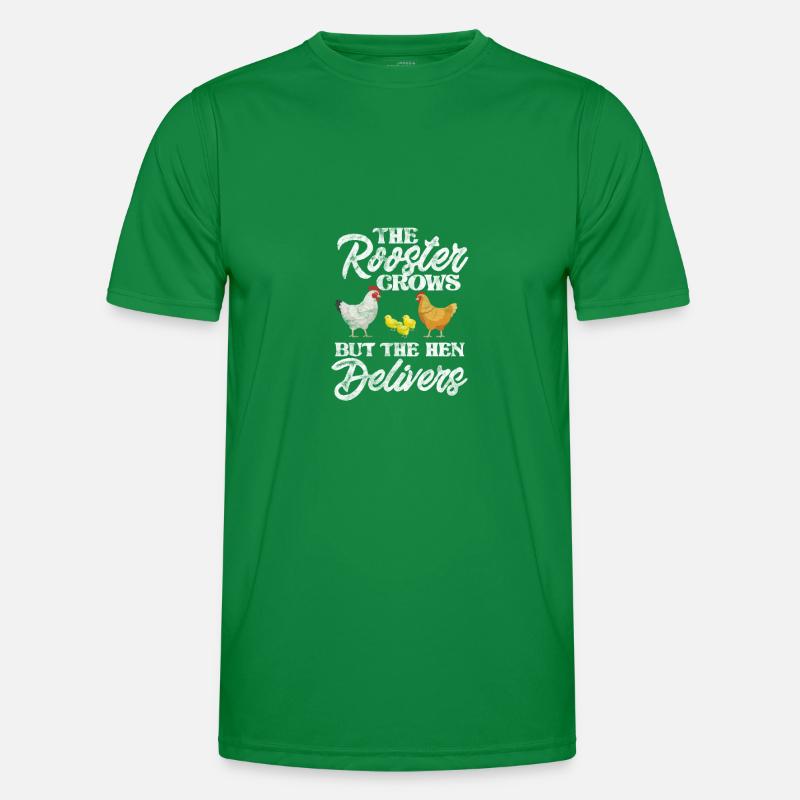 Poulet T-shirt sport Homme