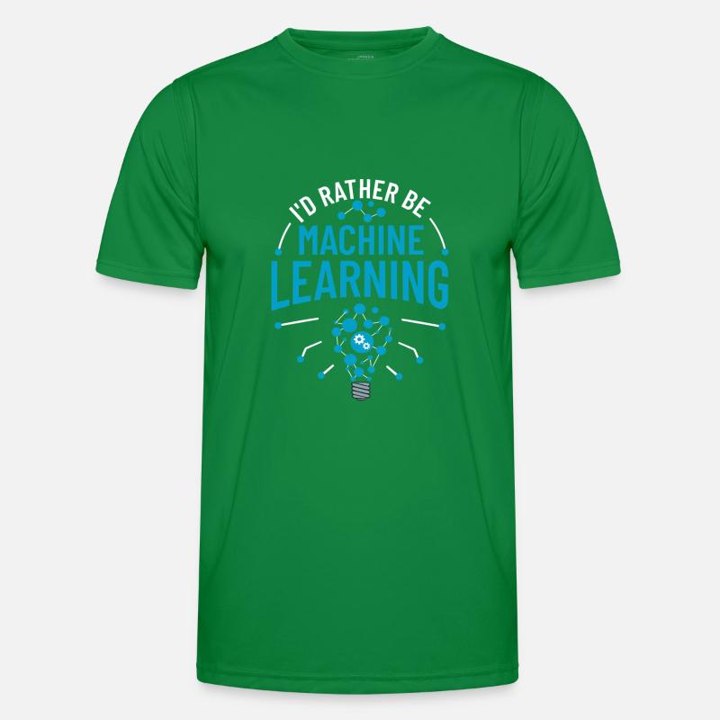 Machine Learning Artificial Intelligence AI Men's Functional T-Shirt