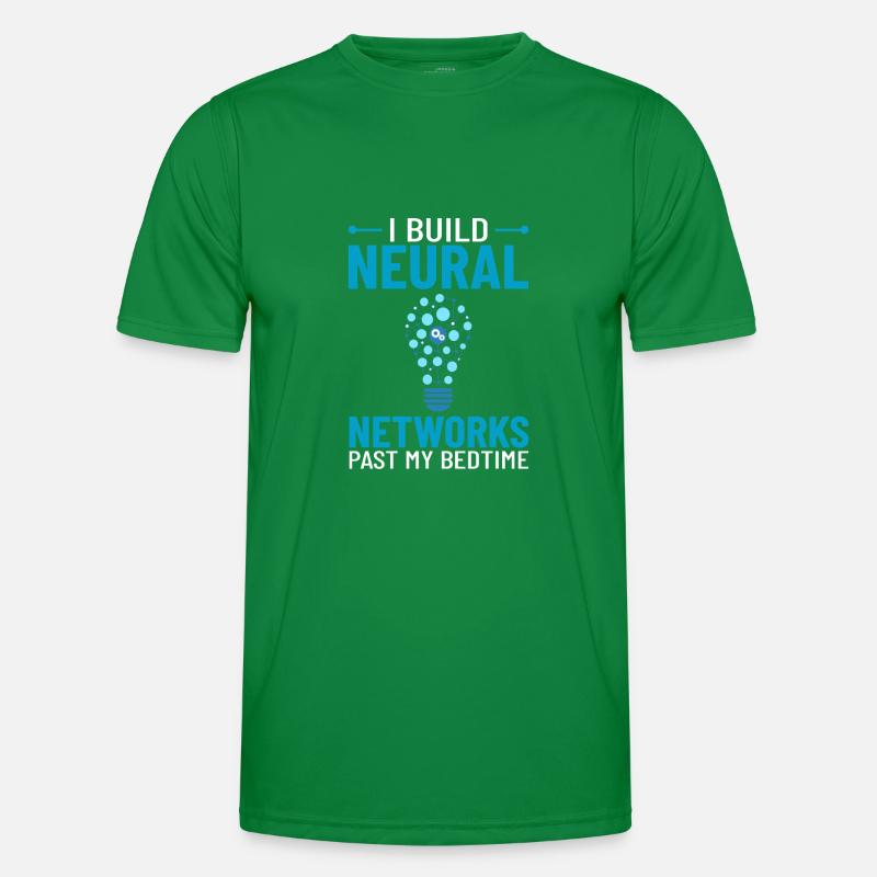 Machine Learning Artificial Intelligence AI Men's Functional T-Shirt