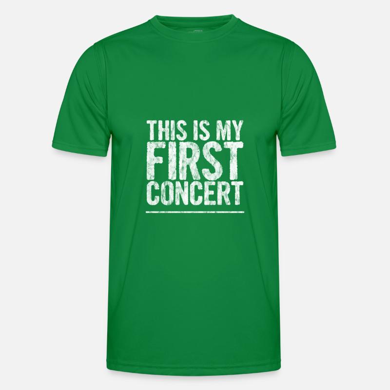 This Is My First Concert 29 Männer Funktions-T-Shirt