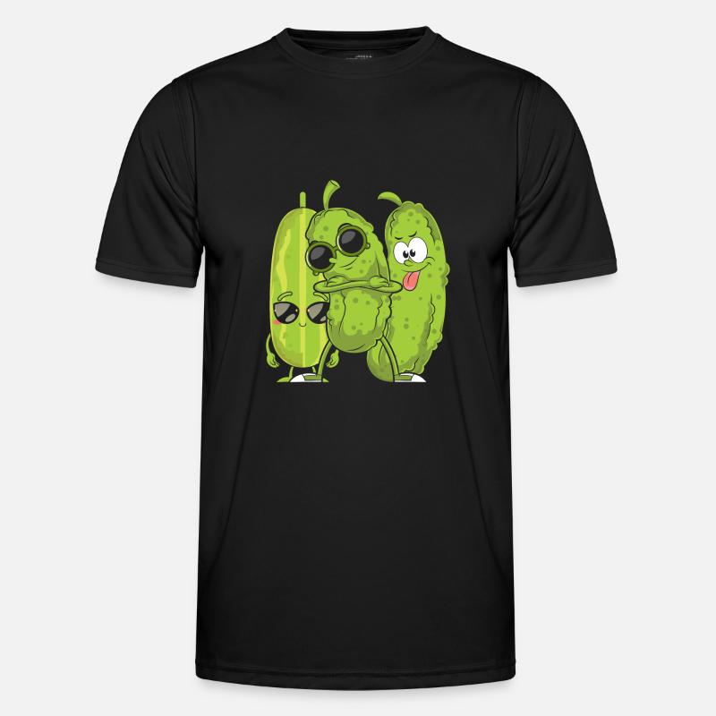 Gurke Männer Funktions-T-Shirt