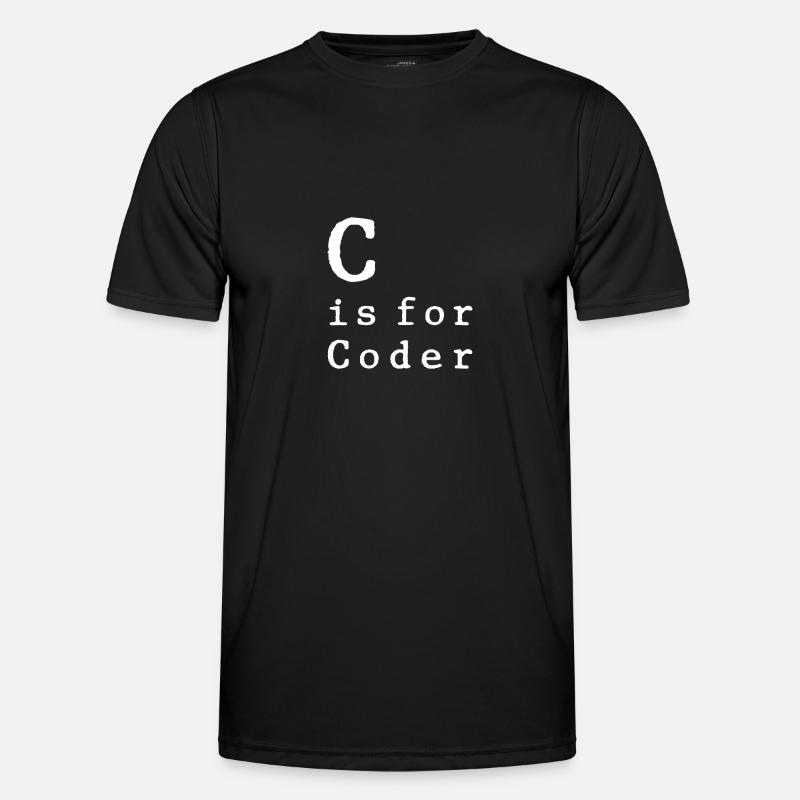 Programmer Coder Software Developer - Men's Functional T-Shirt - black