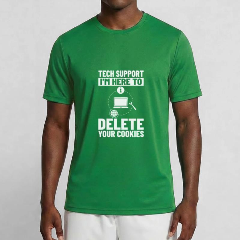 Tech Support IT Technical Assistance Helpdesk Men's Functional T-Shirt