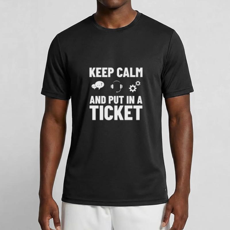 Support technique Assistance technique informatique Helpdesk T-shirt sport Homme