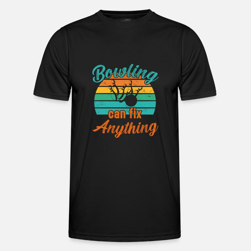 Bowling Can Fix Anything / Bowling Men's Functional T-Shirt