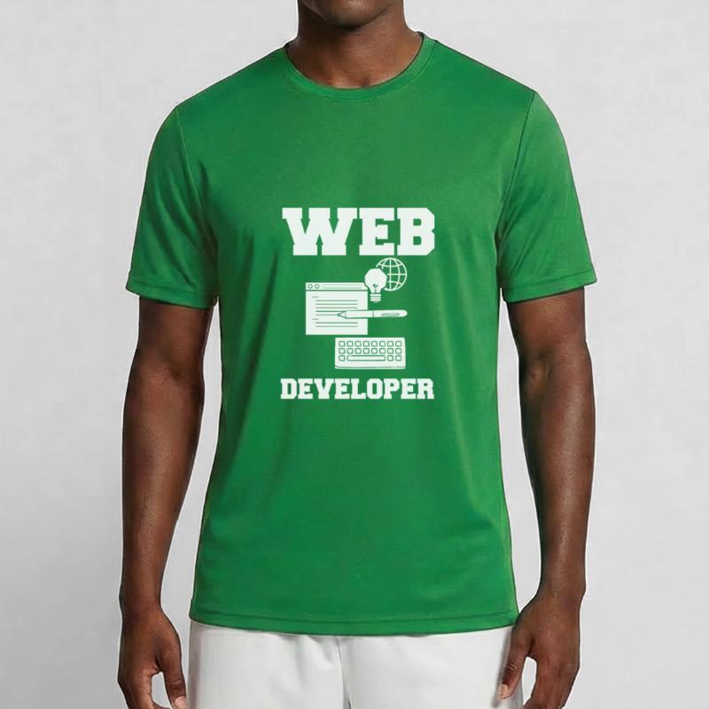 Web Development Web Developer Developer Manager Men's Functional T-Shirt