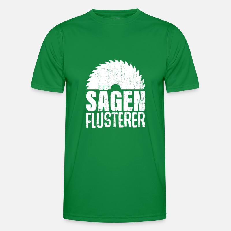 SÄGEN FLÜSTERER Männer Funktions-T-Shirt