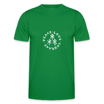Wikinger - Männer Funktions-T-Shirt - Kelly Green - Vorne - AI Model Male 178 dark (178cm)