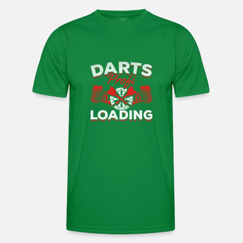 Darts Professional Loading Darts Player Darts Game Darts Men's Functional T-Shirt