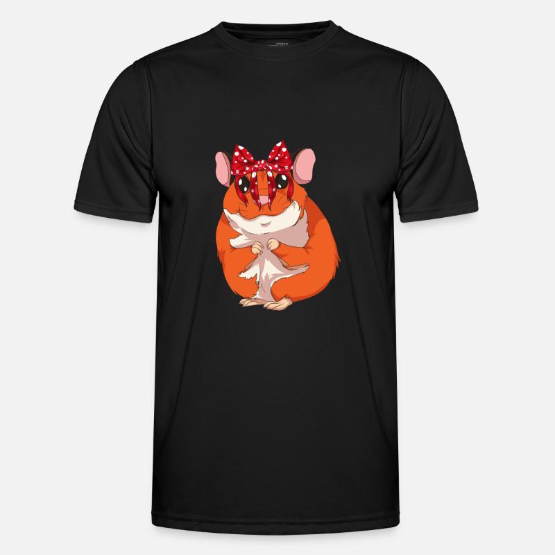 Hamster Männer Funktions-T-Shirt