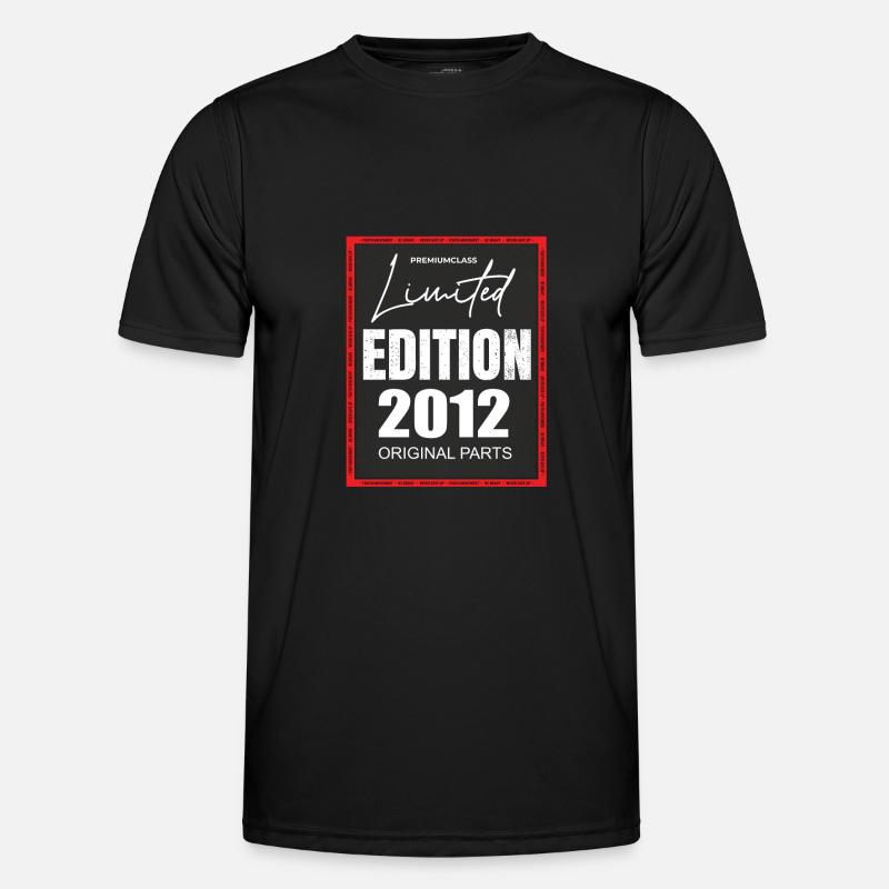 Limited Edition 2012 - Männer Funktions-T-Shirt - Schwarz