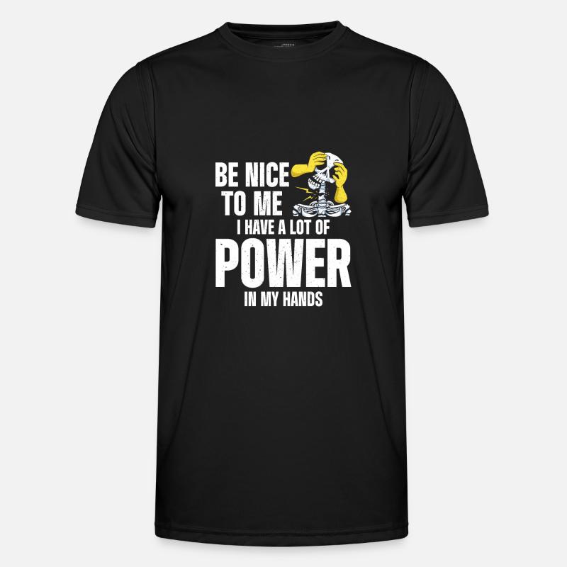 Massage Therapist - Männer Funktions-T-Shirt - Schwarz