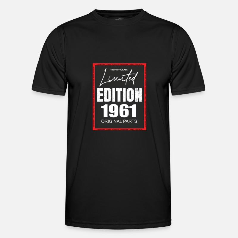 Limited Edition 1961 - Men's Functional T-Shirt - black