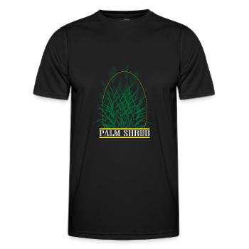 Arbre - T-shirt sport Homme - noir - Devant - AI Model Male 178 dark (178cm)