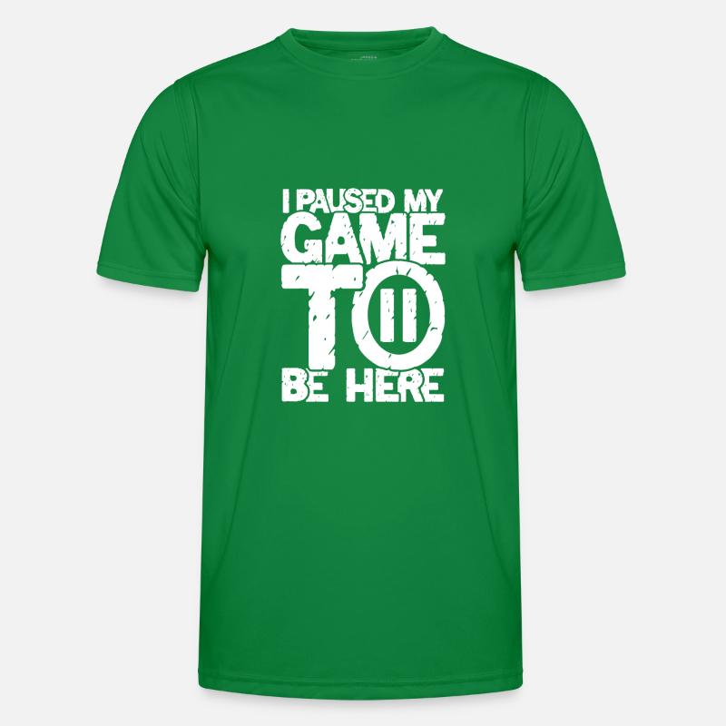 Mon jeu s’interrompt T-shirt sport Homme