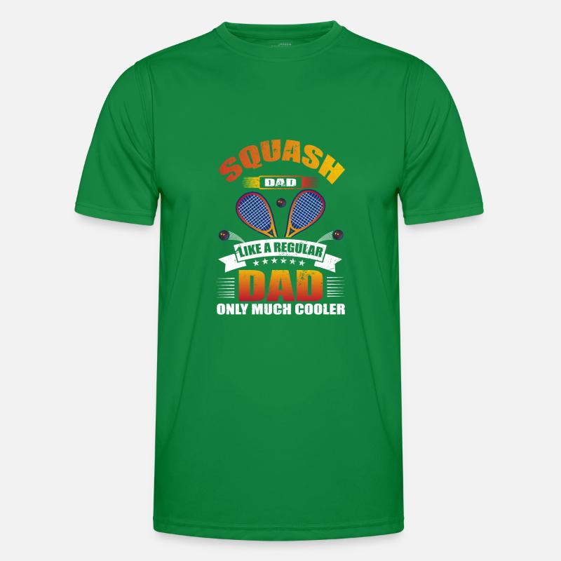 Cool Squash Papa Joueur de Squash Père T-shirt sport Homme