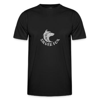 Faire: - T-shirt sport Homme - noir - Devant - AI Model Male 178 dark (178cm)