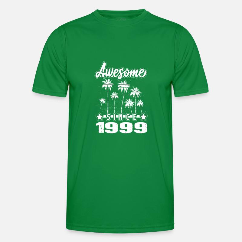 Awesome Since 1999 Männer Funktions-T-Shirt