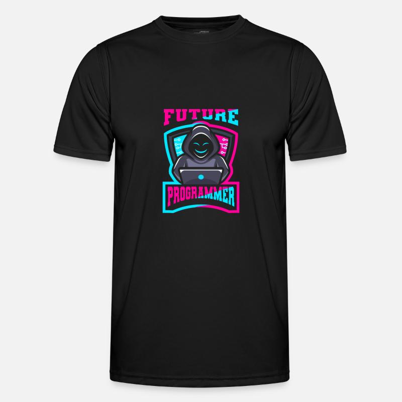 Programmer Coder Software Developer - Men's Functional T-Shirt - black