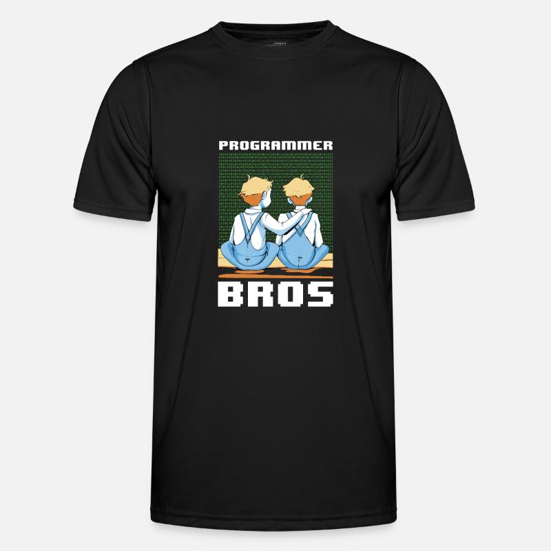 Programmer Coder Software Developer - Men's Functional T-Shirt - black
