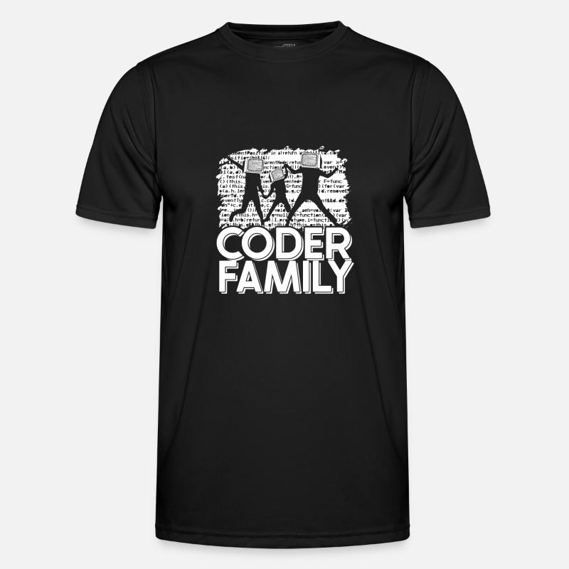 Programmer Coder Software Developer - Men's Functional T-Shirt - black