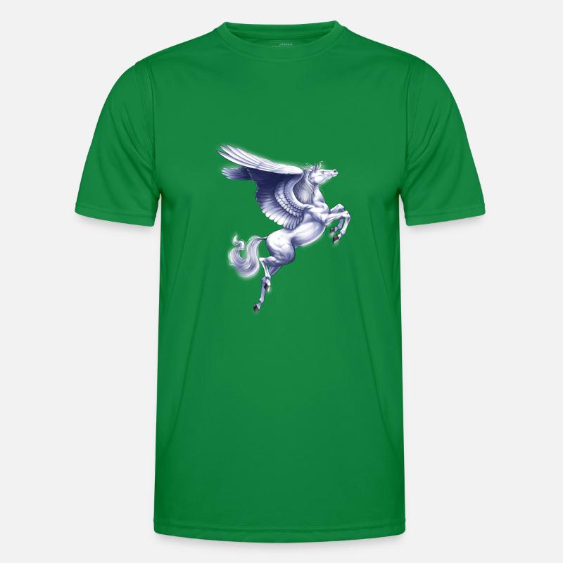 Greek Mythical Creature Pegasus Men's Functional T-Shirt