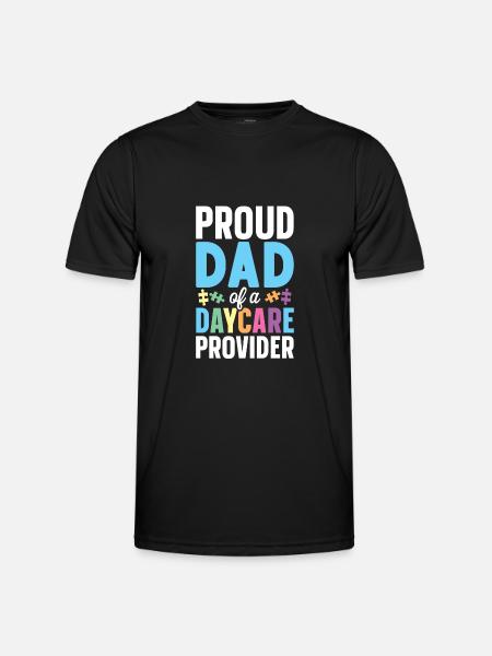 Childcare Daycare Provider Teacher - Men's Functional T-Shirt - black
