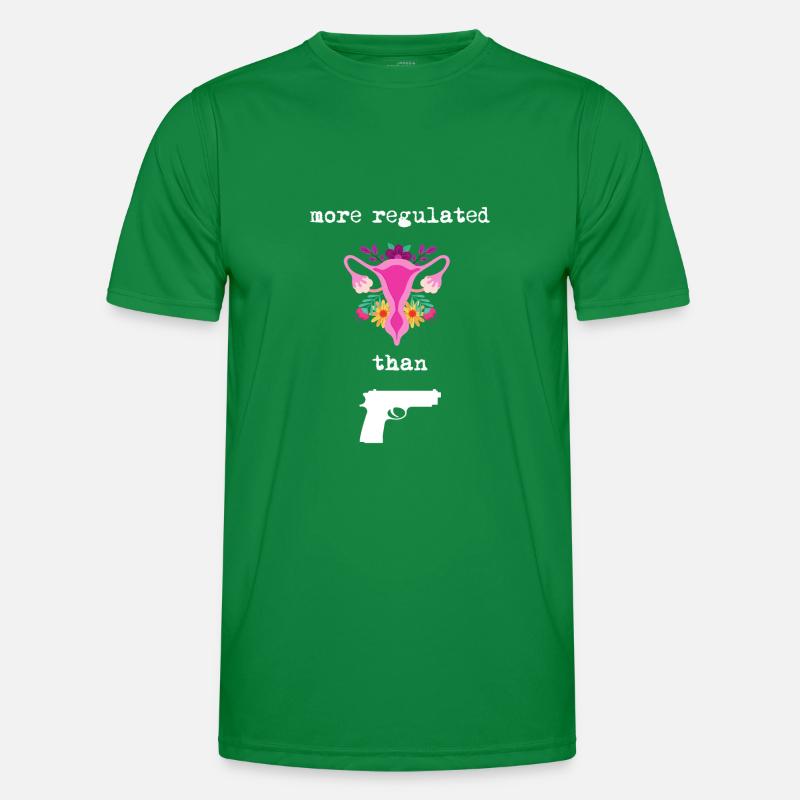 Plus réglementé que les armes à feu T-shirt sport Homme