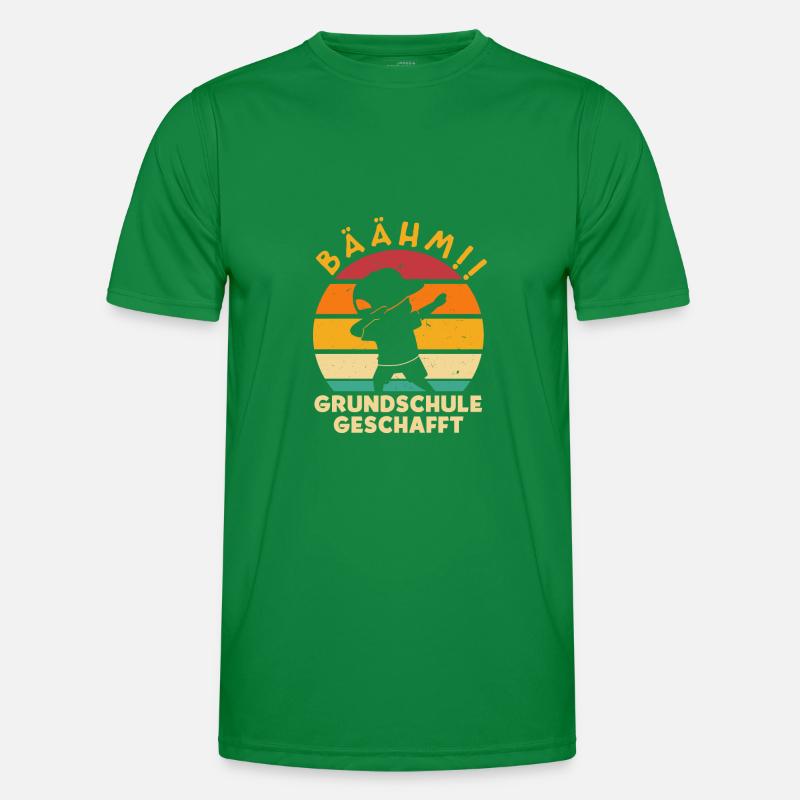 Bäähm Grundschule geschafft Männer Funktions-T-Shirt