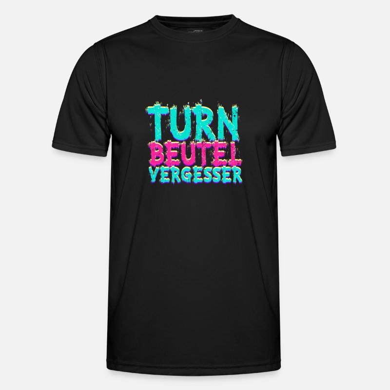 Techno Musik Turnbeutelvergesser Männer Funktions-T-Shirt