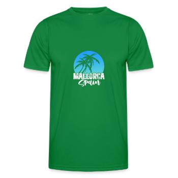 Majorque - T-shirt sport Homme - vert - Devant - AI Model Male 178 dark (178cm)