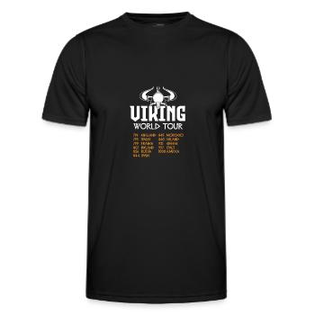 Viking Viking Vikings Odin Walhalla Cadeau - T-shirt sport Homme - noir - Devant - AI Model Male 178 dark (178cm)