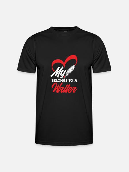 Auteur Auteur Drôle Auteur Cadeau - T-shirt sport Homme - noir