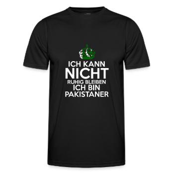 Pakistan Pakistaner Pakistanisches - Männer Funktions-T-Shirt - Schwarz - Vorne - AI Model Male 178 dark (178cm)