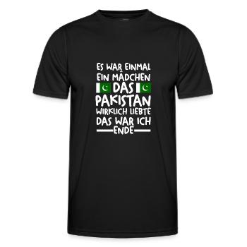 Pakistan Pakistaner Pakistanisches - Männer Funktions-T-Shirt - Schwarz - Vorne - AI Model Male 178 dark (178cm)