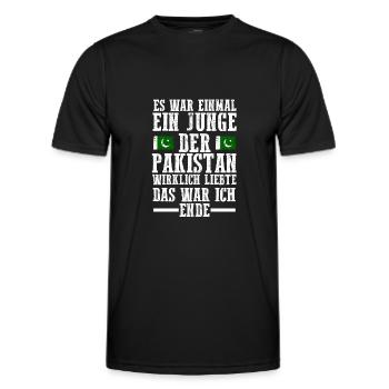 Pakistan Pakistaner Pakistanisches - Männer Funktions-T-Shirt - Schwarz - Vorne - AI Model Male 178 dark (178cm)