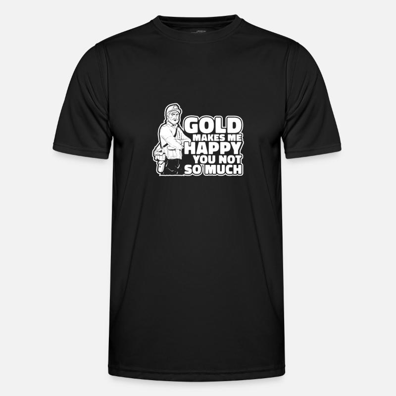 Gold Mining Gold Mine - Men's Functional T-Shirt - black