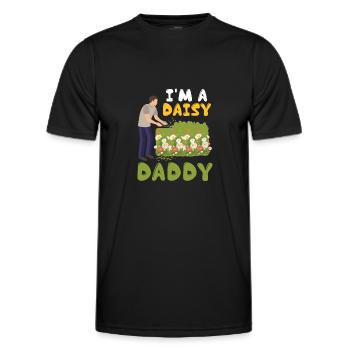 Hobbygärtner Garten Gärtner Gänseblume - Männer Funktions-T-Shirt - Schwarz - Vorne - AI Model Male 178 dark (178cm)