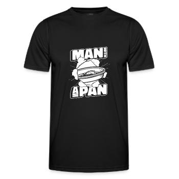 Gold Mining Gold Mine - Men's Functional T-Shirt - black - Front - AI Model Male 178 dark (178cm)