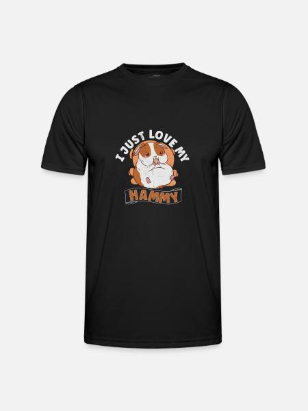 Hamster Fan Hamster Lover Hamsters - Men's Functional T-Shirt - black