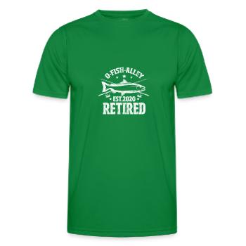 Pêcheur - T-shirt sport Homme - vert - Devant - AI Model Male 178 dark (178cm)