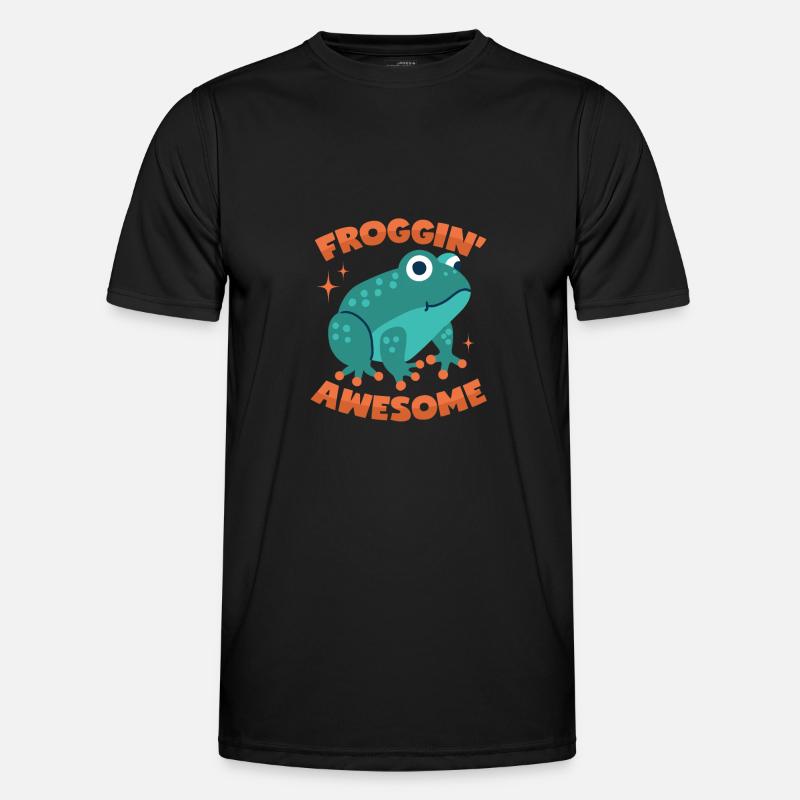 Frog Pun Men's Functional T-Shirt