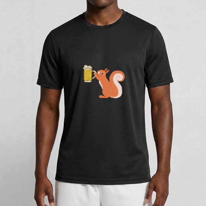 Eichhörnchen, lustiges Eichhörnchen, Eichhörnchen Männer Funktions-T-Shirt