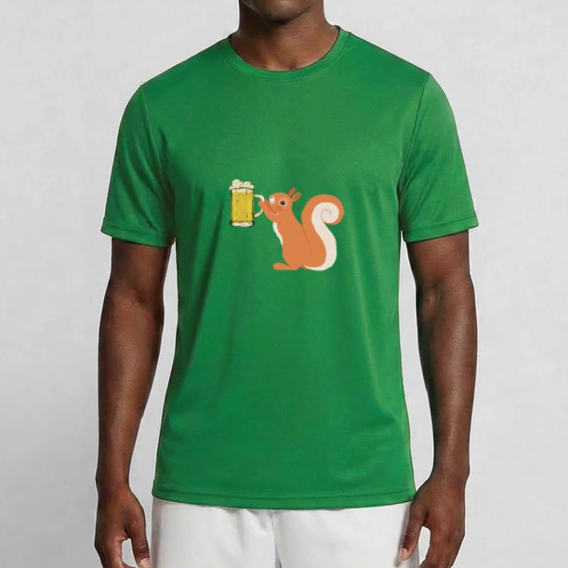 Eichhörnchen, lustiges Eichhörnchen, Eichhörnchen Männer Funktions-T-Shirt