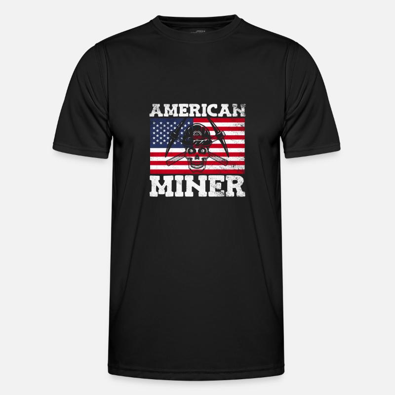 Gold Mining Gold Mine - Men's Functional T-Shirt - black