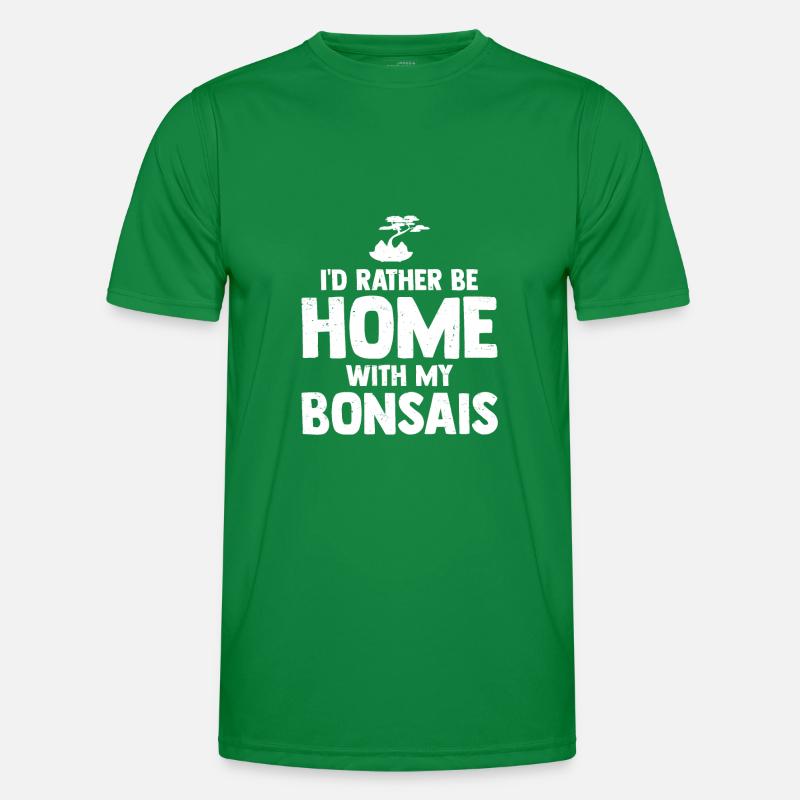 Bonsai Tree Männer Funktions-T-Shirt