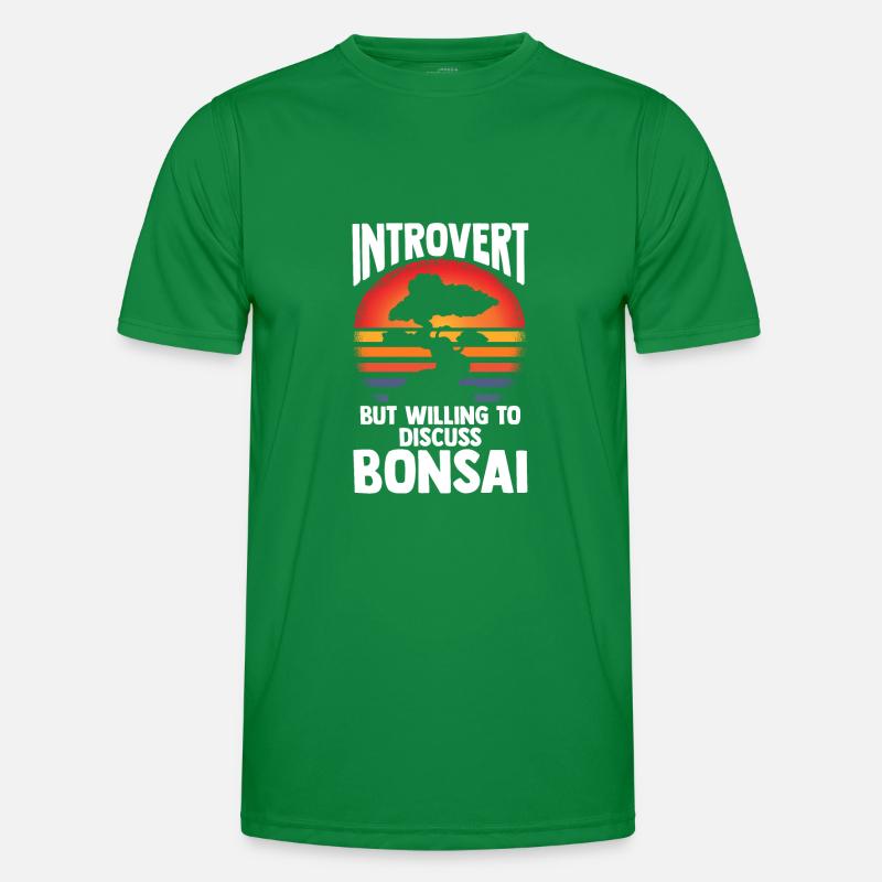 Bonsai Tree Männer Funktions-T-Shirt
