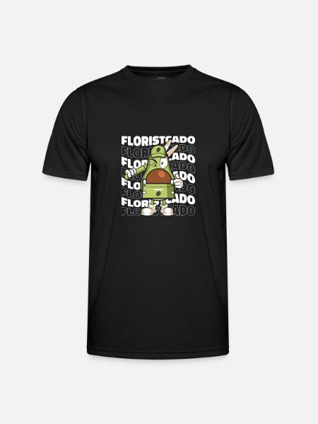 Fleuriste Fleuriste - T-shirt sport Homme - noir