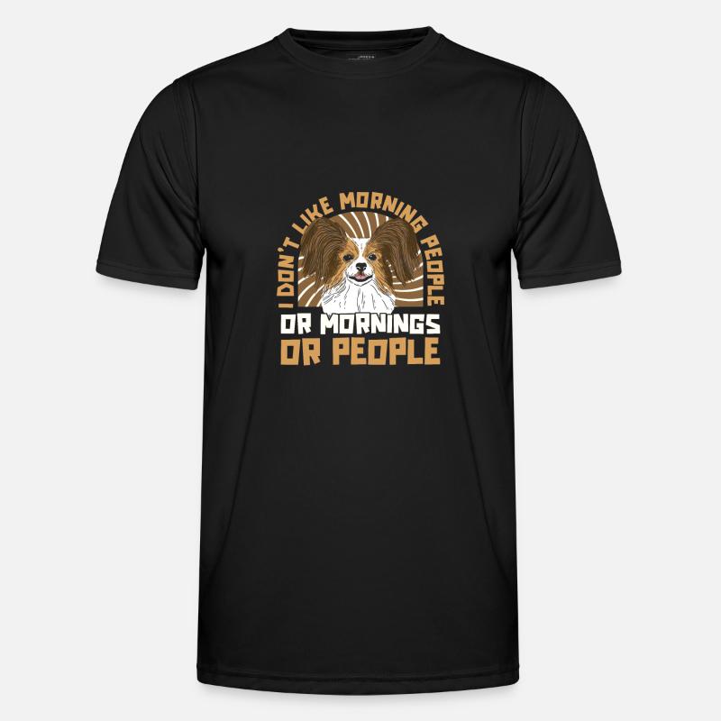 Papillon Chien T-shirt sport Homme