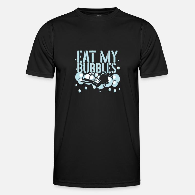 Scuba Diving Divers Diving - Men's Functional T-Shirt - black